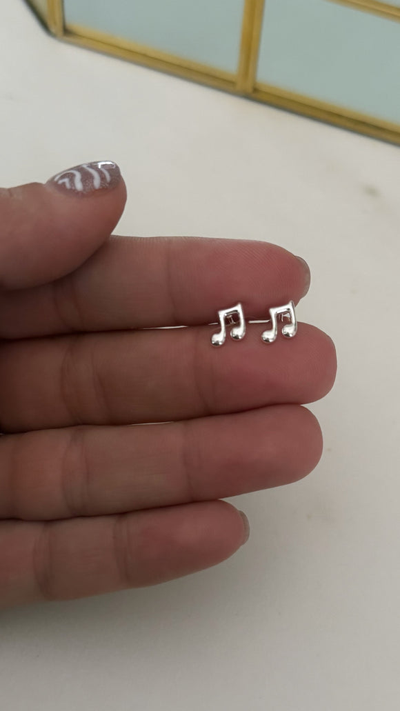 Aros Acero Blanco . Anara