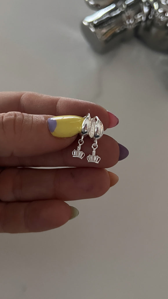 Aros Plata 925 . Reina