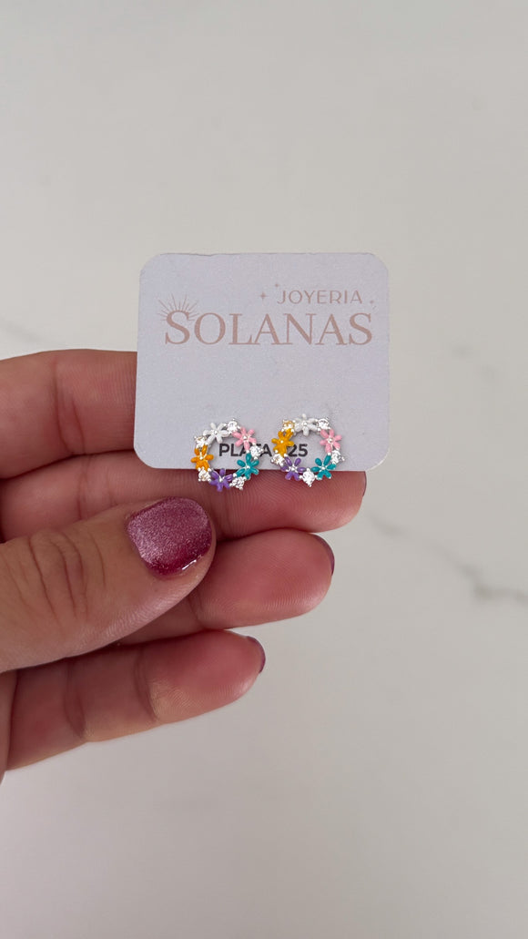 Aros Plata 925 . Amanda