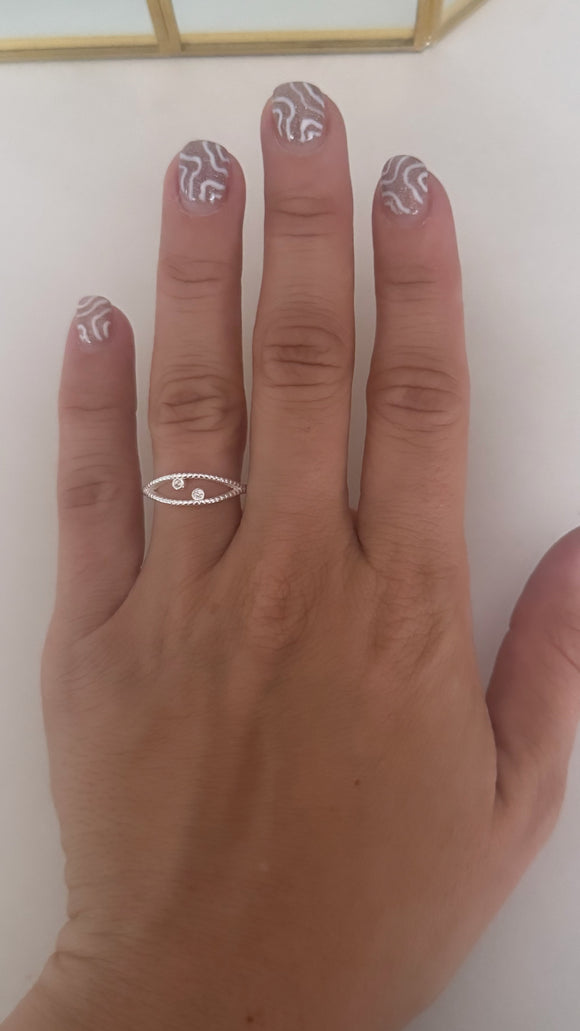 Anillo Plata 925 . Amelia