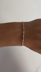Pulsera Acero Blanco . Bianca