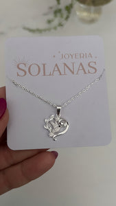 Cadenas Acero Blanco . ida