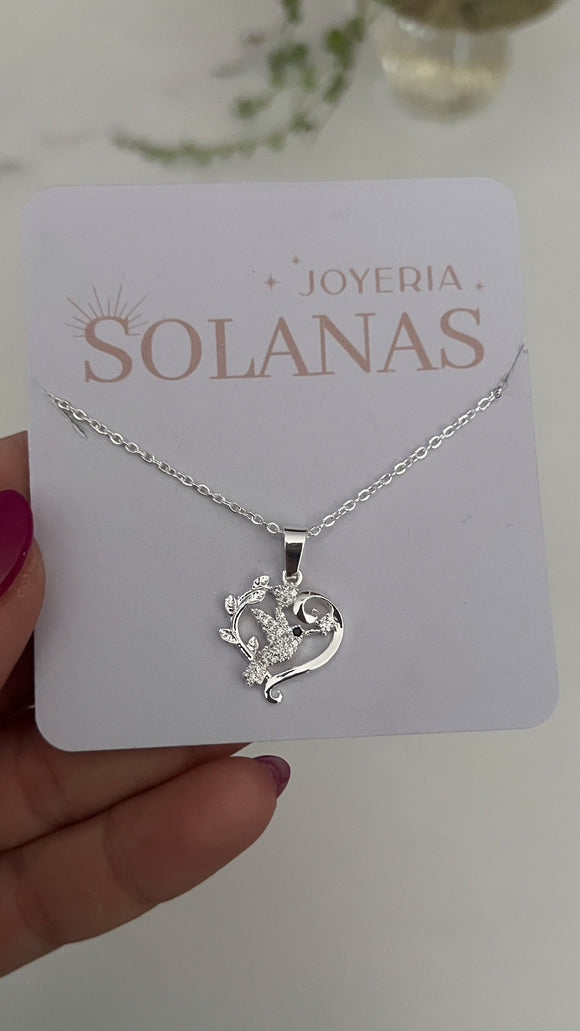 Cadenas Acero Blanco . ida