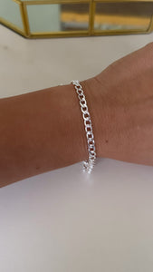 Pulsera Acero Blanco . Freyja