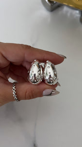 Aros Acero Blanco . Gota