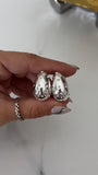 Aros Acero Blanco . Gota