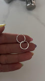 Aros Plata 925 . Gina