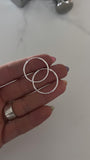 Aros Plata 925 . Gina