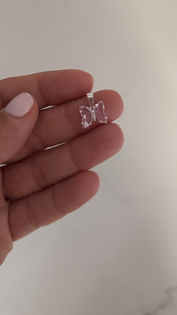 Dijes Acero Blanco . Agata