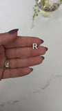 Dijes Plata 925 . Letra