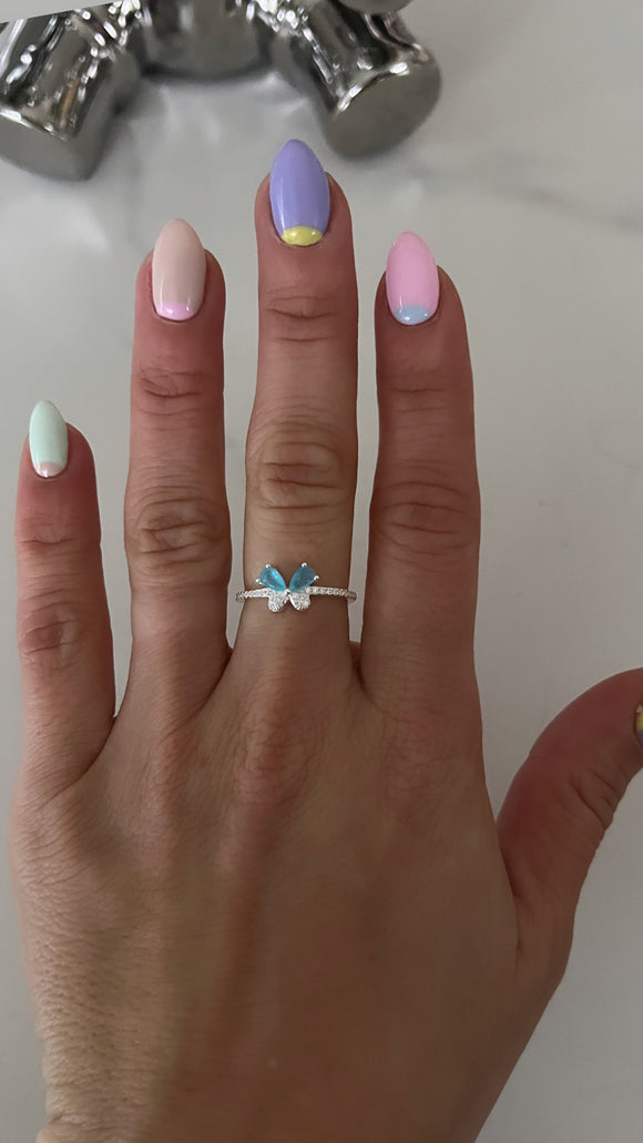 Anillo Plata 925 . Lily