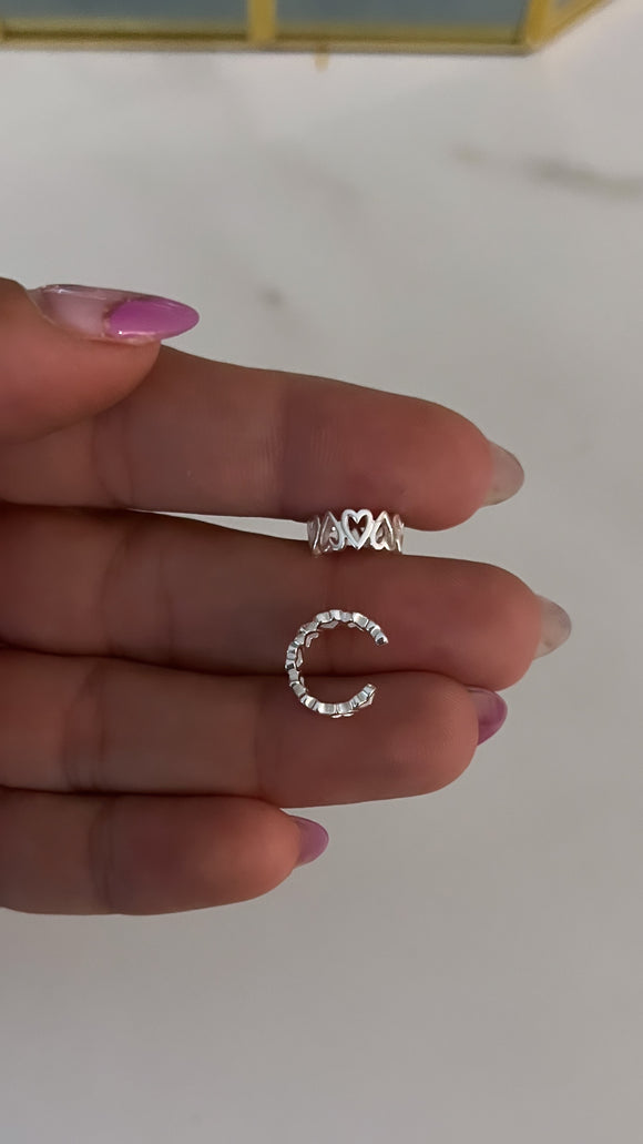 Cuff Plata 925 . Abigail