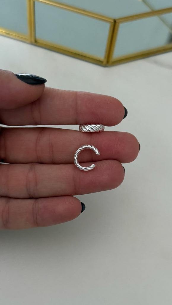 Cuff Plata 925 . Amy