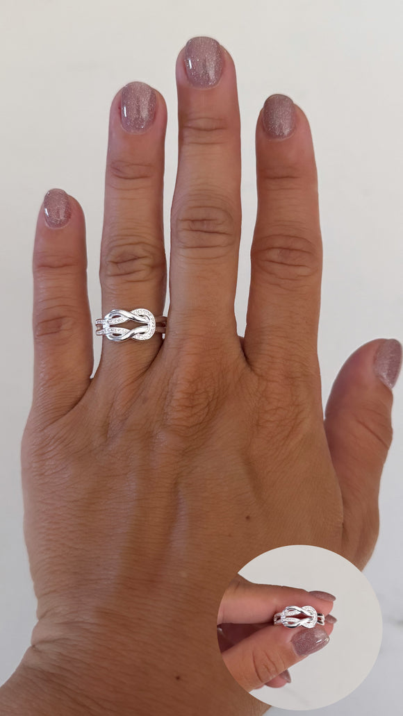 Anillo Plata 925 . Eliza
