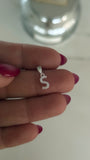 Dijes Plata 925 . Letra