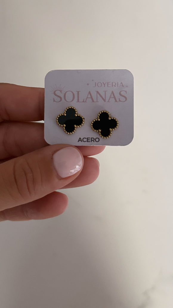 Aros Acero Dorado . Stella