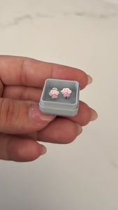 Abridores Plata 925 . Hortensia
