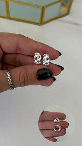 Aros Plata 925 . Harmony