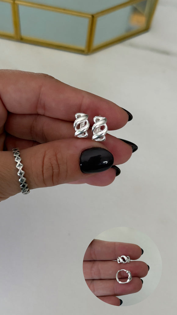 Aros Plata 925 . Harmony