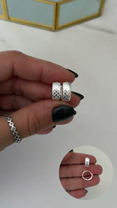 Aros Plata 925 . Harper