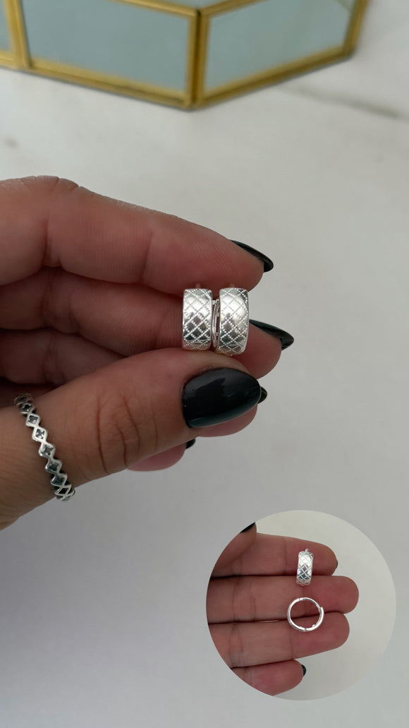 Aros Plata 925 . Harper