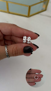 Aros Plata 925 . Jean