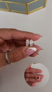 Aros Plata 925 . Jessica