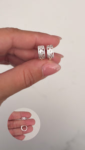 Aros Plata 925 . Sandra