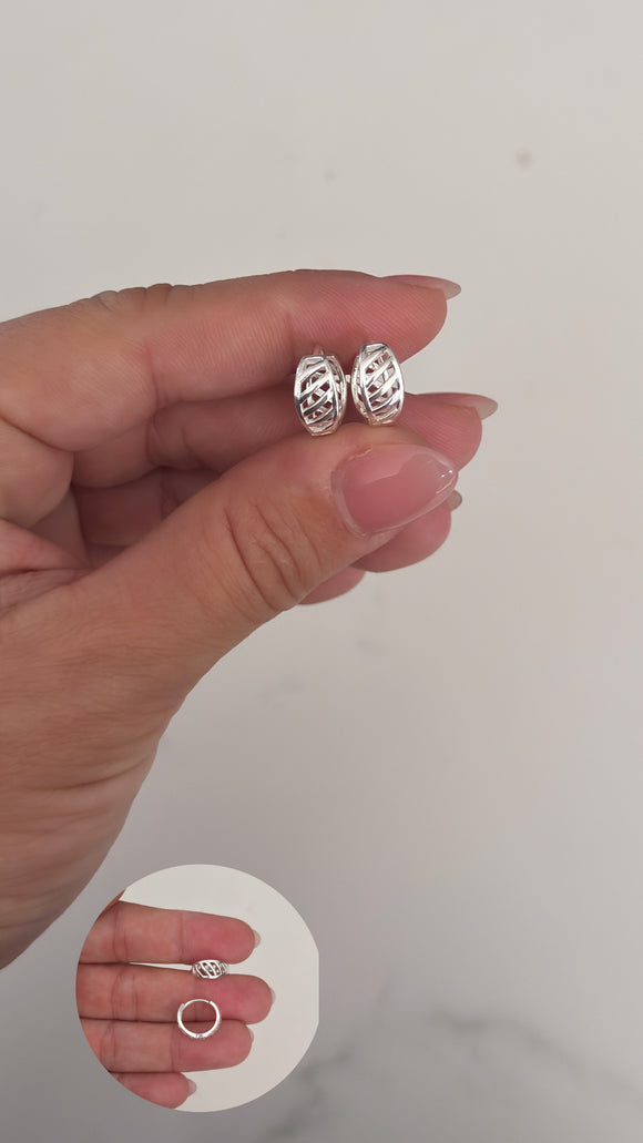 Aros Plata 925 . Thea