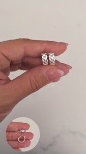 Aros Plata 925 . Valerie