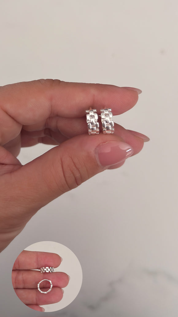 Aros Plata 925 . Valerie