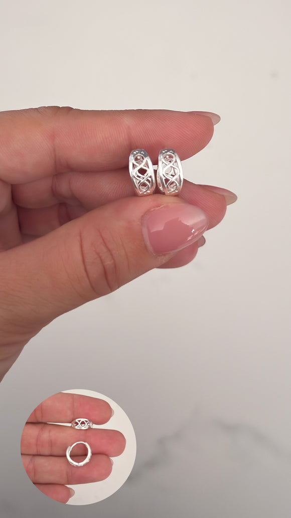 Aros Plata 925 . Wren