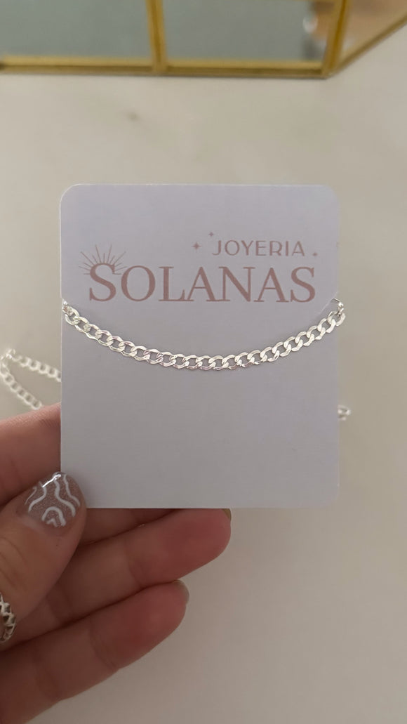 Cadena Plata 925 . Abigail 60cm