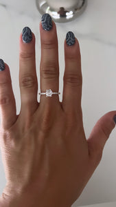 Anillo Acero Blanco . Luli