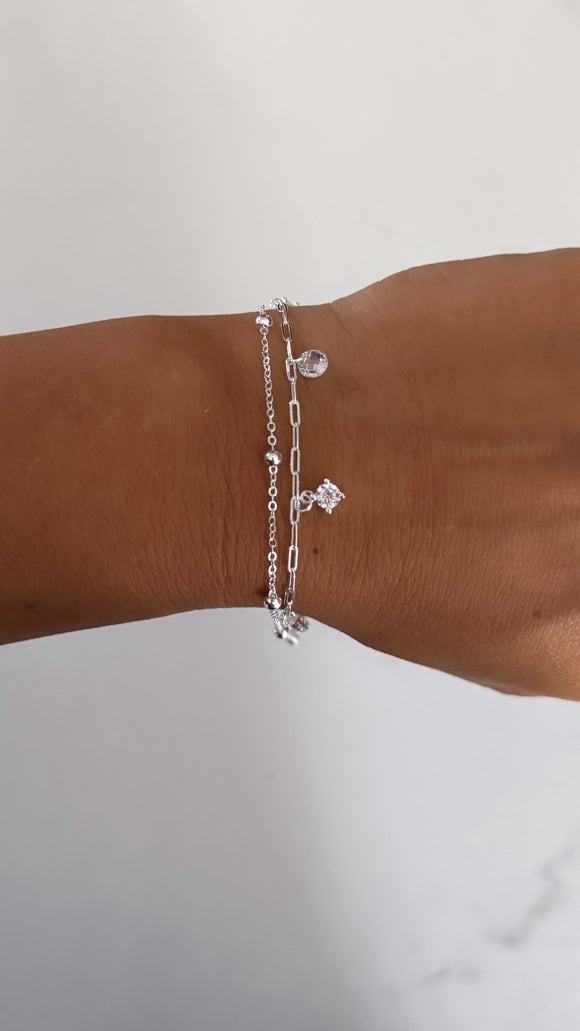 Pulsera Plata 925 . Beatrice