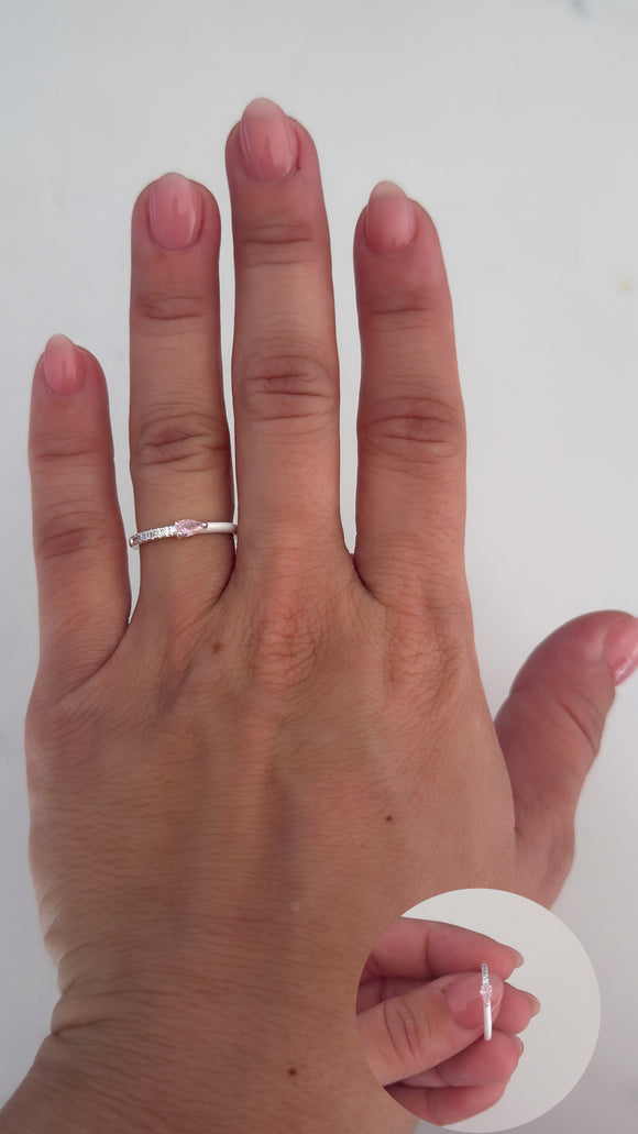 Anillo Acero Blanco . Camilla