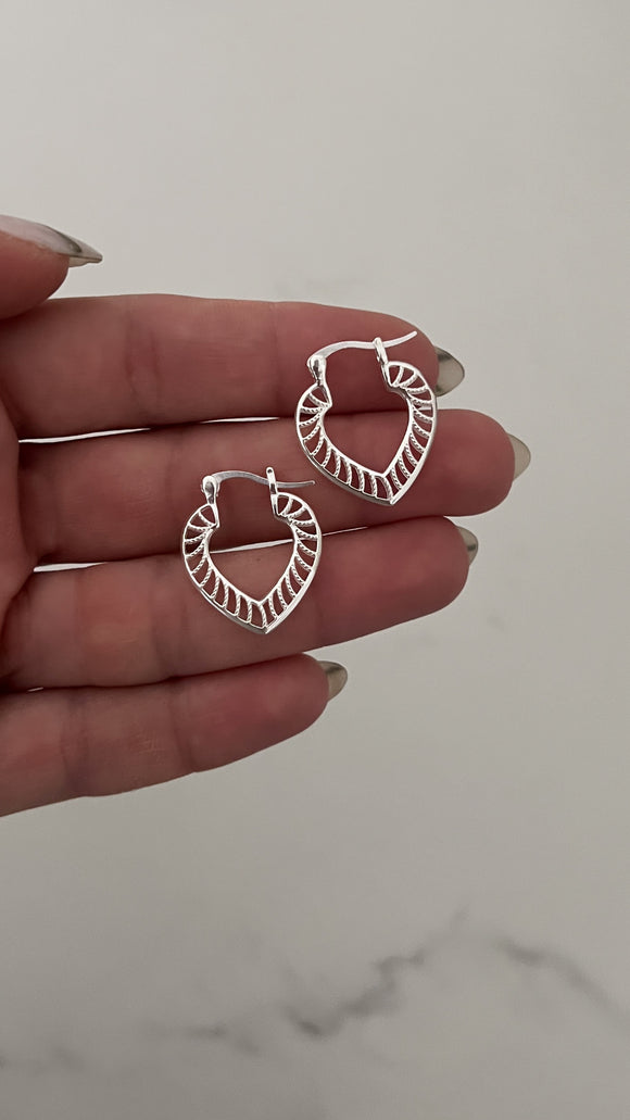 Aros Plata 925 . Juneau