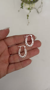 Aros Plata 925 . Napa