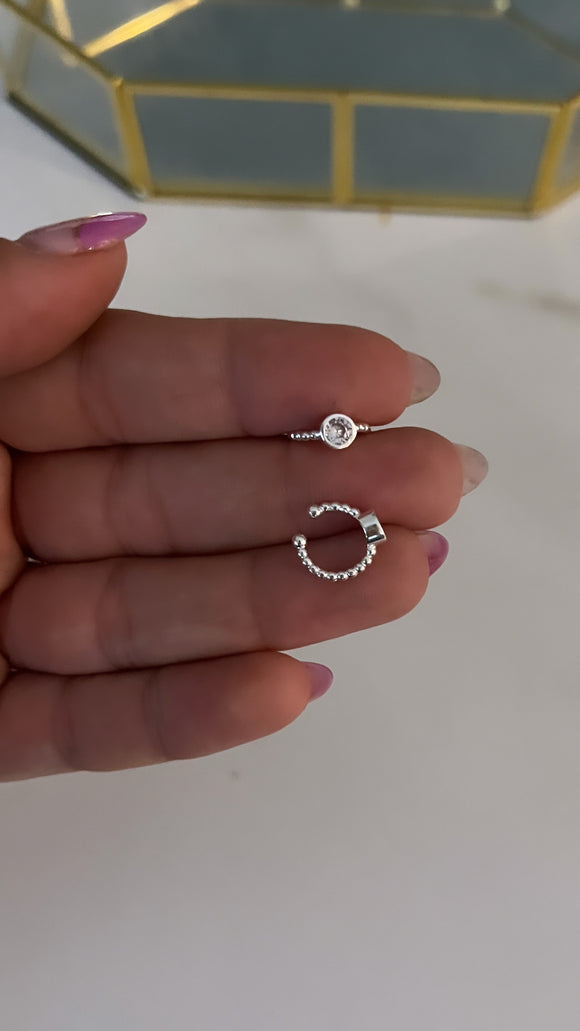 Cuff Plata 925 . Audrey