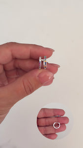 Aros Acero Blanco . Camilla