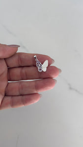 Dijes Acero Blanco . Alice