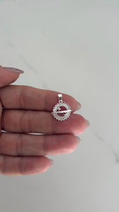 Dijes Acero Blanco . Amalia