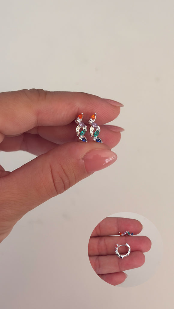Aros Acero Blanco . Bianca