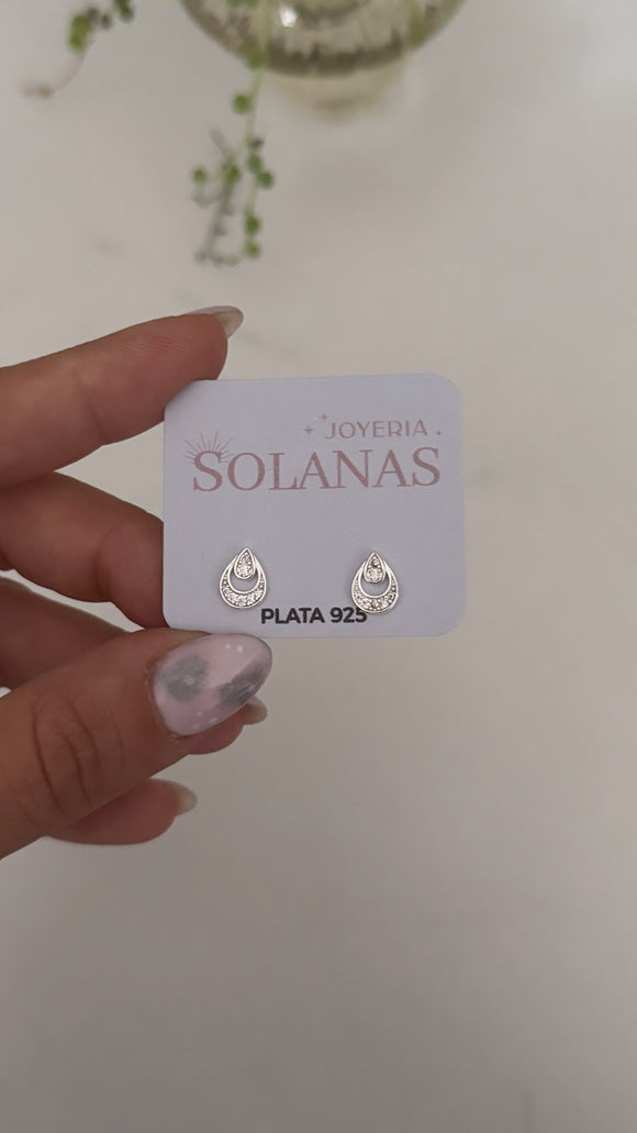 Aros Plata 925 . Aquiles