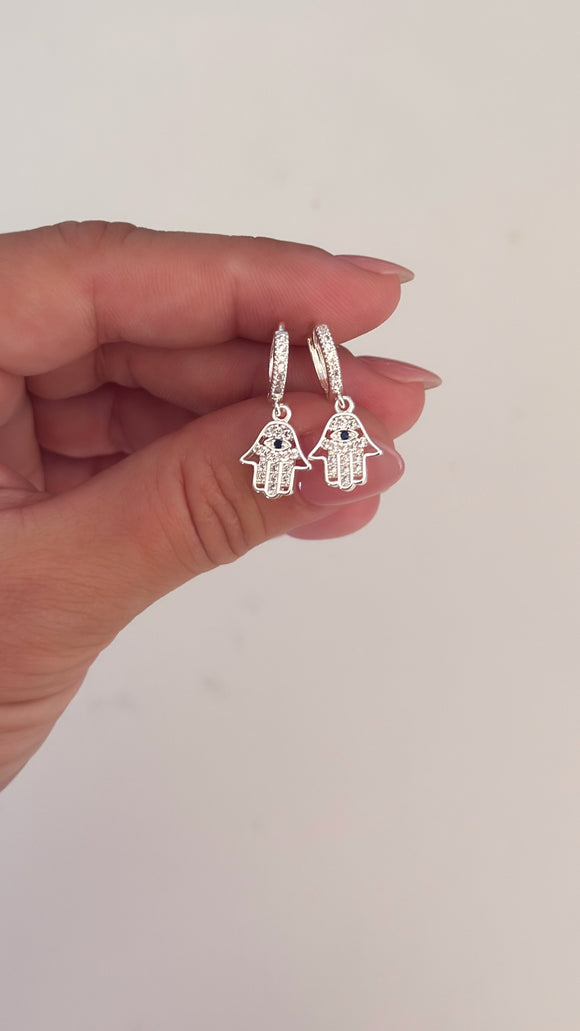 Aros Acero Blanco . Carlotta