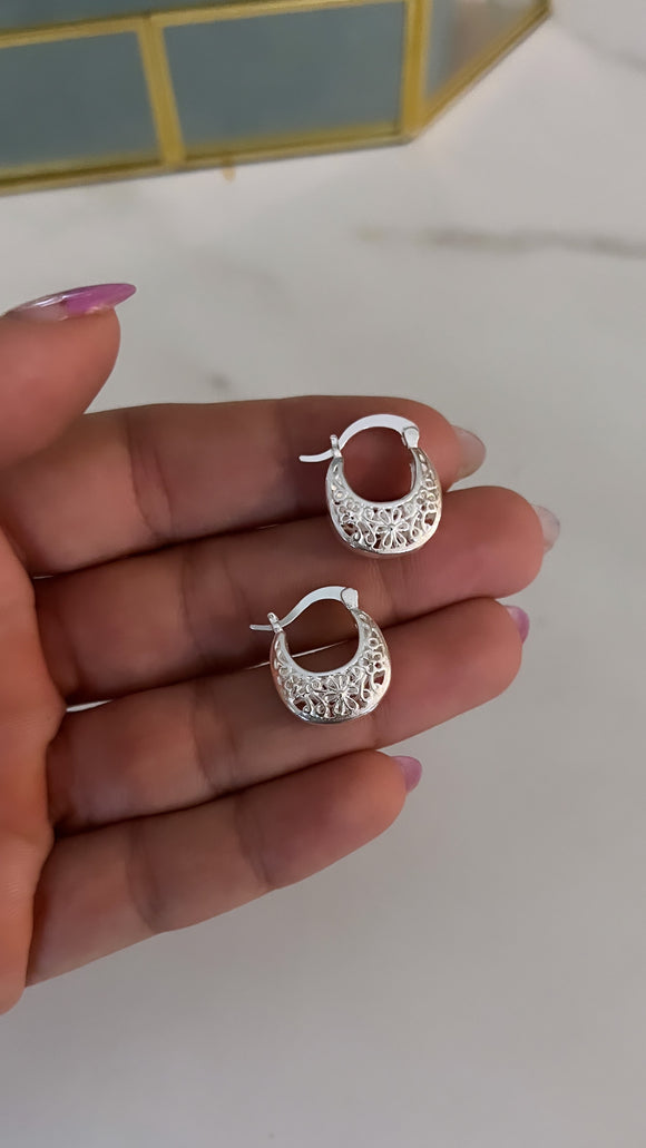 Aros Plata 925 . Hailey