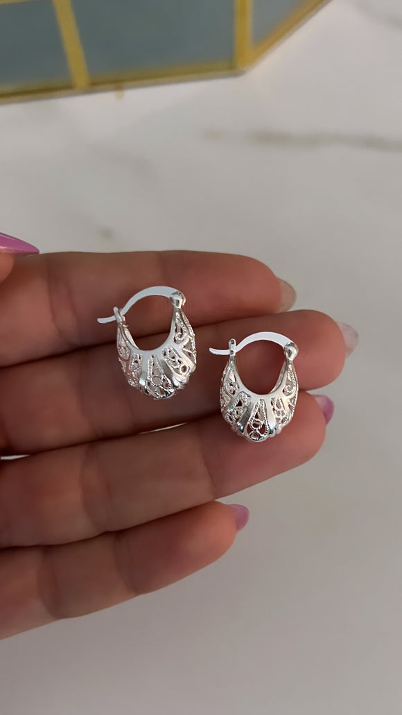 Aros Plata 925 . Jane
