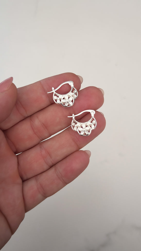 Aros Plata 925 . Rowan