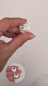 Aros Plata 925 . Storm