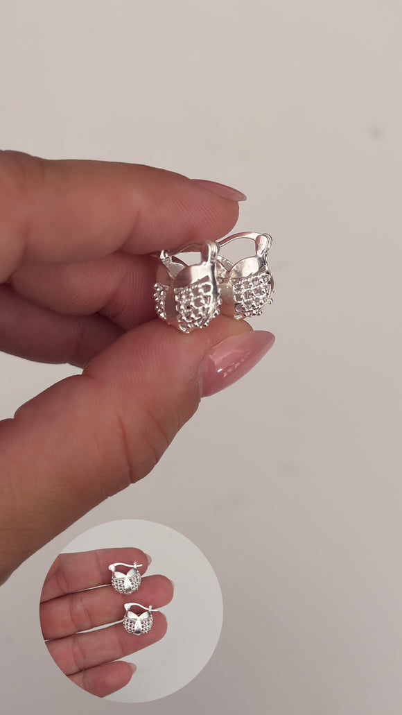 Aros Plata 925 . Xena